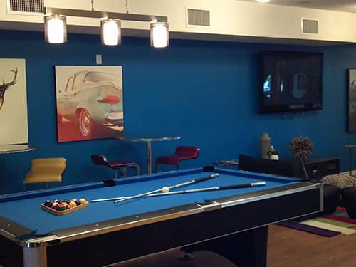 Pavilion on Berry Game Room Painting