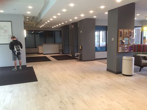 Stadium View Lobby Painting