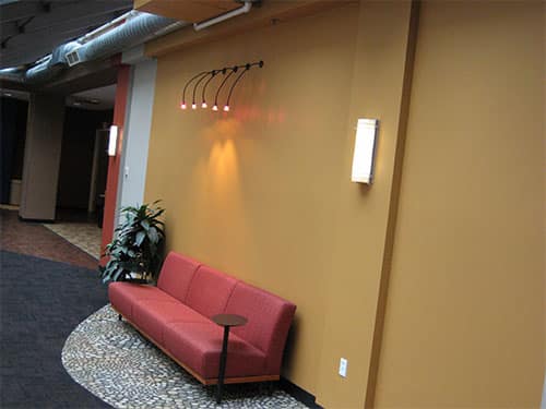 Stadium View Corridor Painting