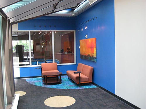 Stadium View Painting Corridor