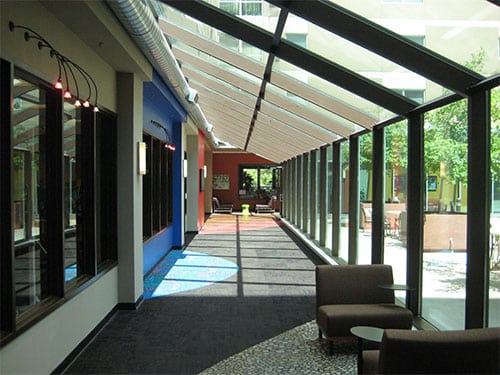 Stadium View Corridor Painting