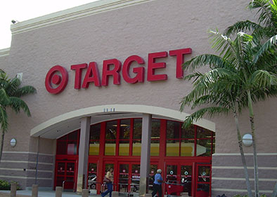 Target store retail Painting